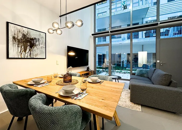 Bauhaus-loft - Garten Mit Terrasse - 20min Zu Mitte - Smart Tv Apartamento *