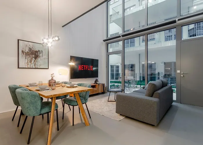 Apartamento Bauhaus-loft - Garten Mit Terrasse - 20min Zu Mitte - Smart Tv *