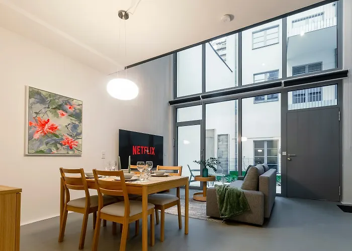 Bauhaus-loft - Garten Mit Terrasse - 20min Zu Mitte - Smart Tv Apartamento Viena