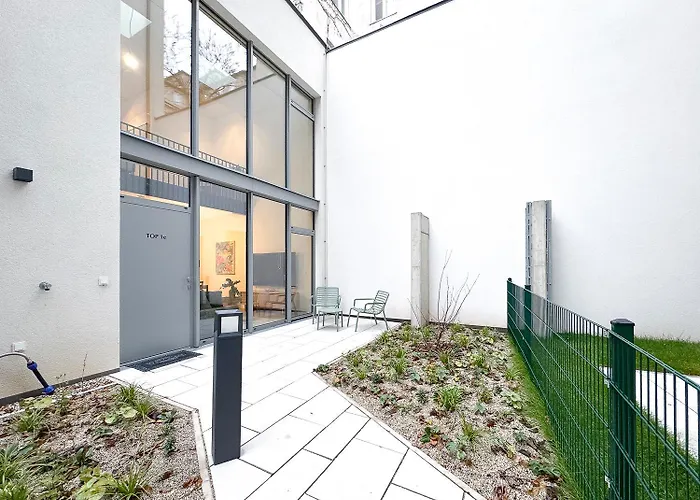Bauhaus-loft - Garten Mit Terrasse - 20min Zu Mitte - Smart Tv Apartamento Viena